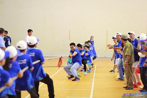 Ngân hàng Bản Việt tổ chức hội thao Get Stronger