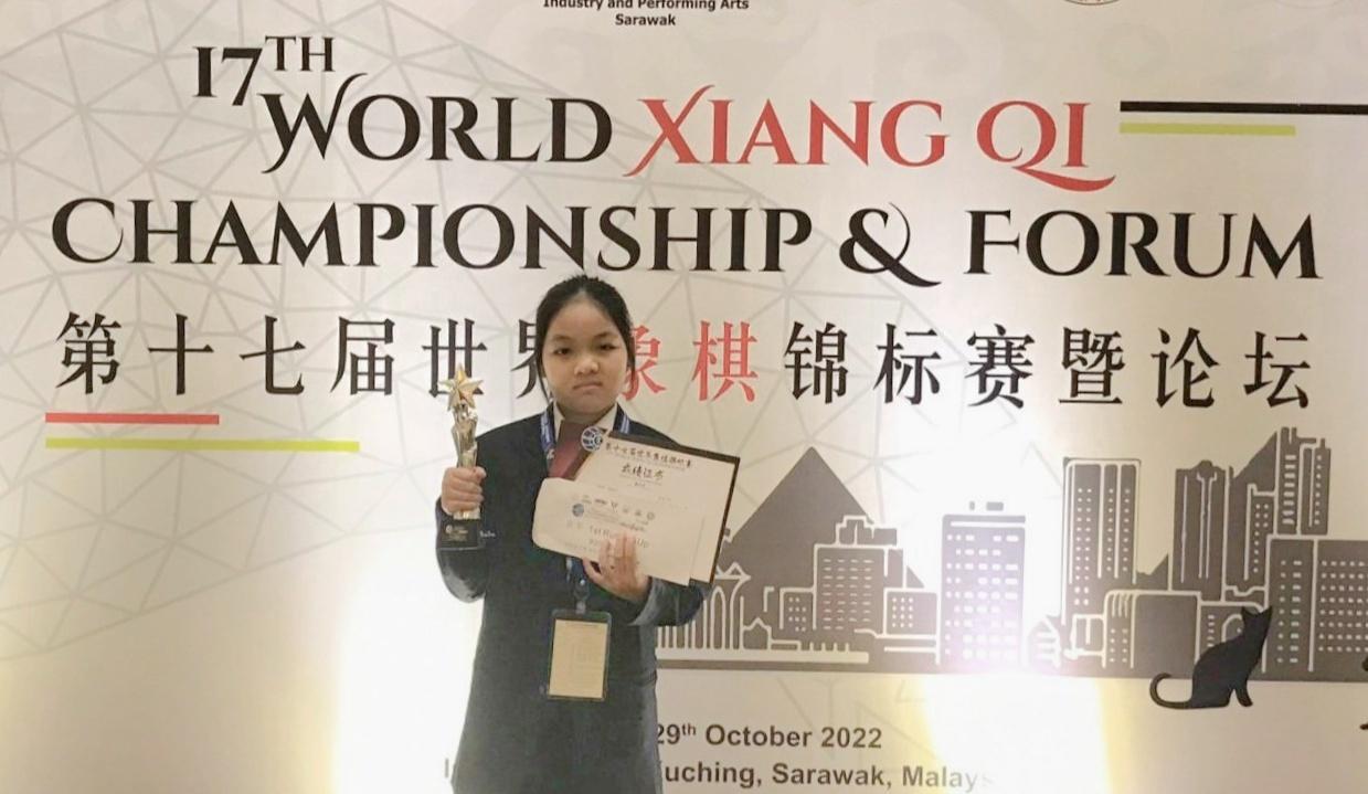 Kỳ thủ cờ tướng 12 tuổi là 'gương mặt Thủ đô tiêu biểu'